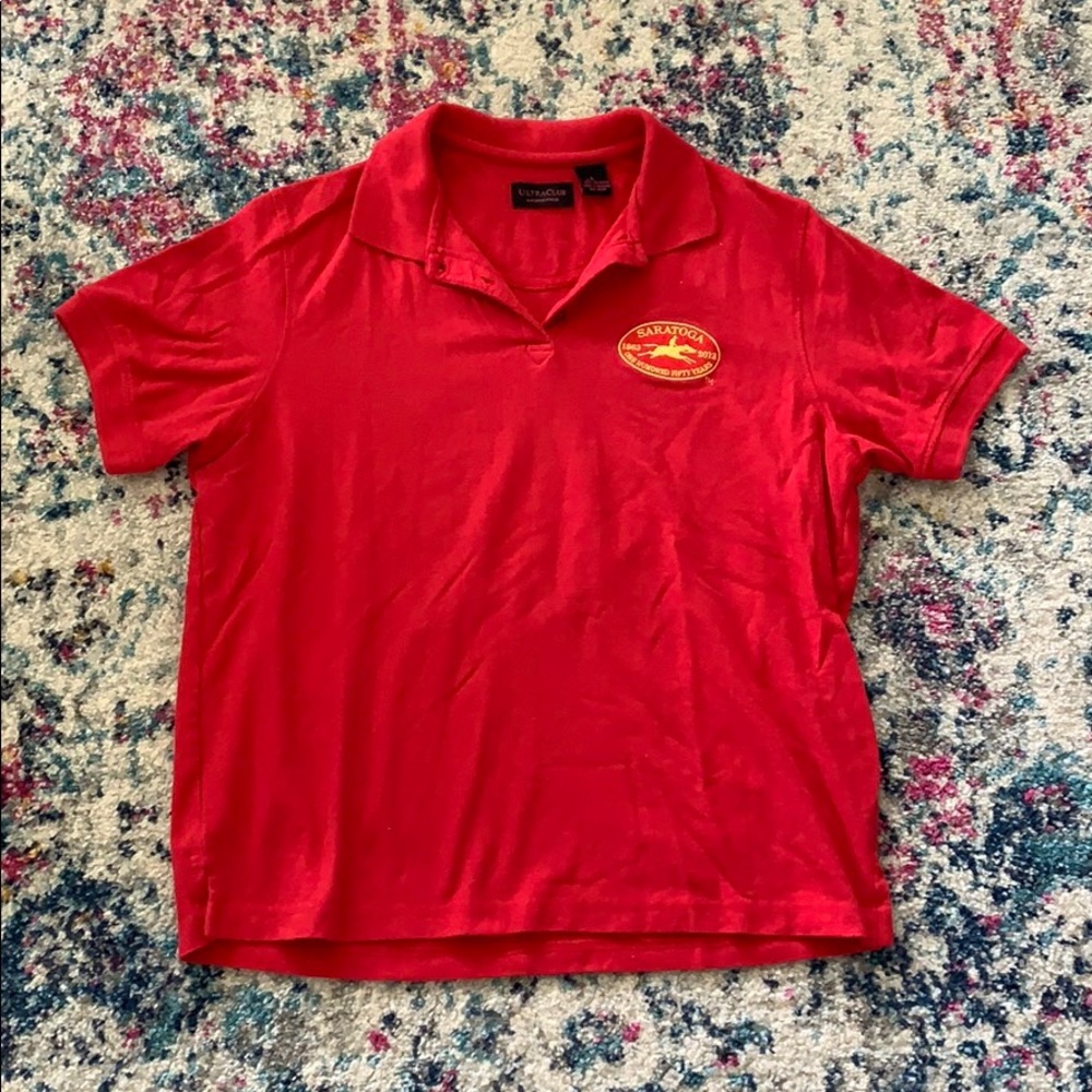 Limited Edition Red Saratoga Polo